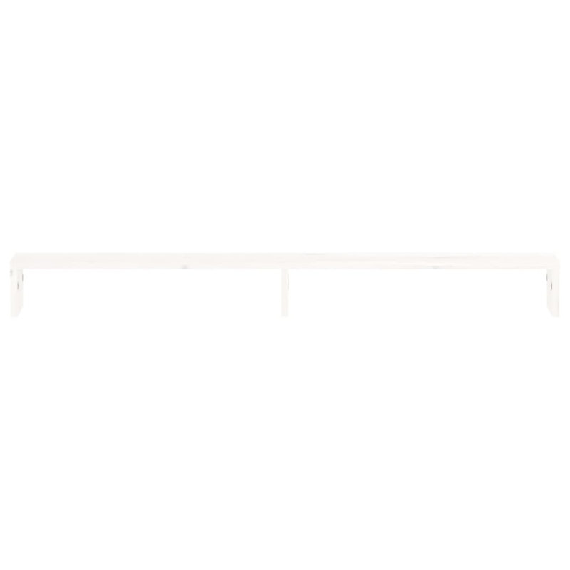 Support pour écran 39,4 x 10,6 x 3,9 pouces vidaXL, Blanc