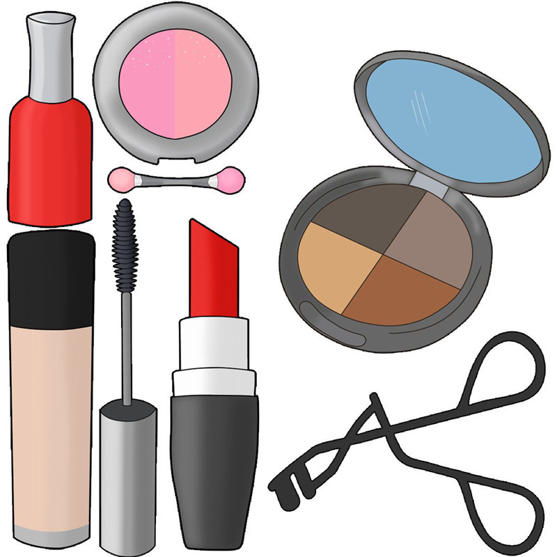 Décalcomanie murale maquillage