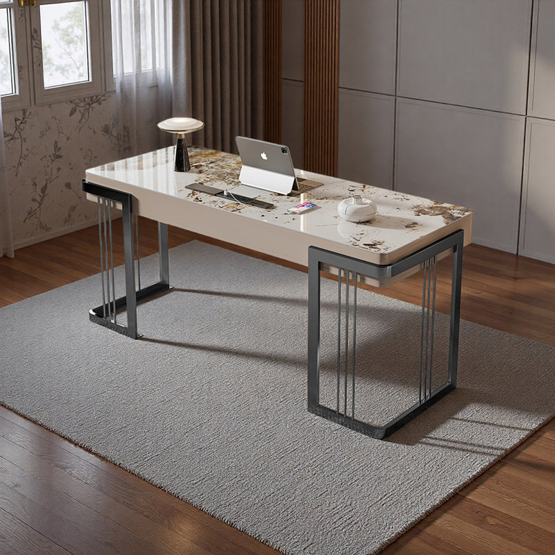 Bureau élégant et sophistiqué, H 29,52 po x l 62,99 po x P 23,62 po