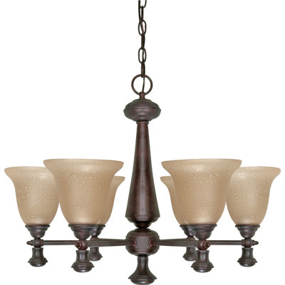 Candi 6 - Light Dimmable Classic / Traditional Chandelier