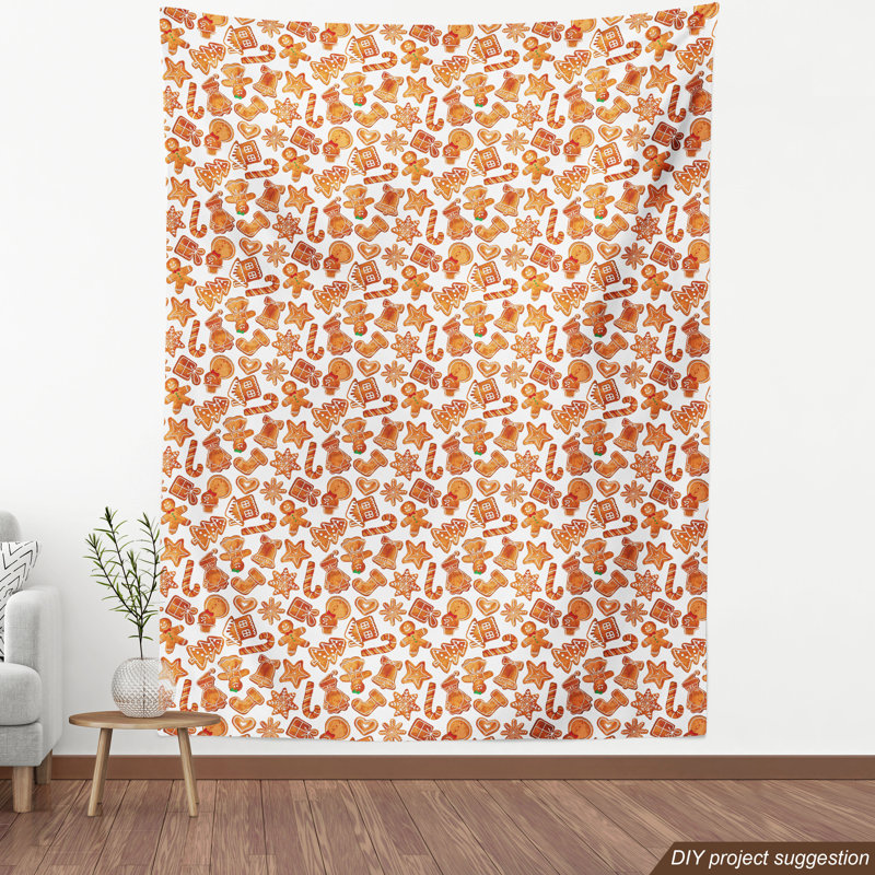 Tissu de noël, l 58 po x L 180 po