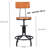 Earon 2 - Person Solid Wood Top Four Leg Dining Set