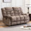 Edilmar 61.8'' Wide Modern and Super Soft Manual Reclining Loveseat Sofa