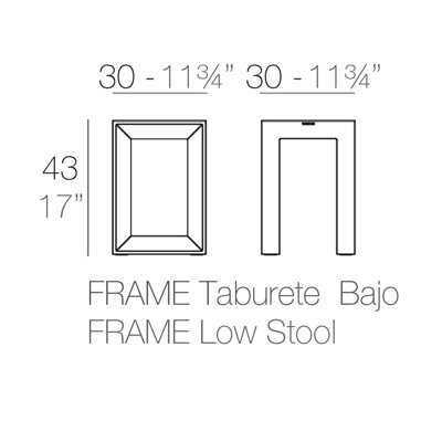 Frame Accent Stool