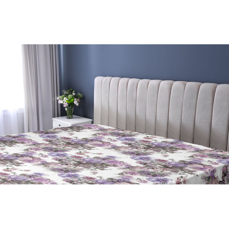Drap-housse floral Ambesonne