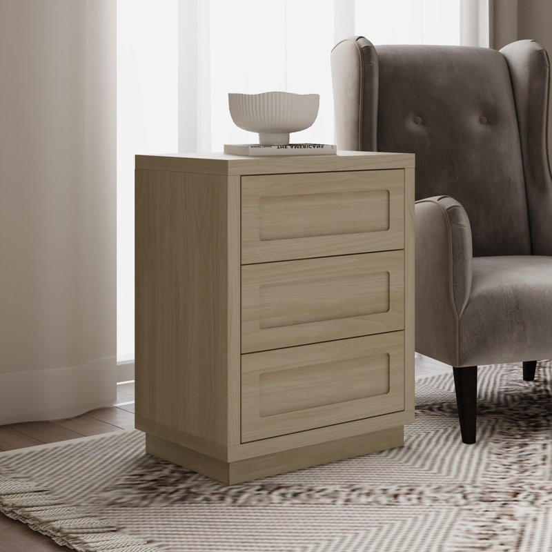 29.8'' H X 23.6'' W 3-Drawer End Table(Single)