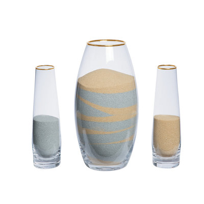 Glass Unity Candles And Sand