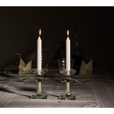Unscented Taper Candle