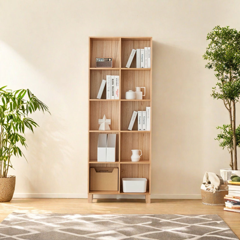 Une bibliothèque multifonctionnelle et pratique, (5 tablettes) H 73,2 po x l 28,1 po x P 11 po