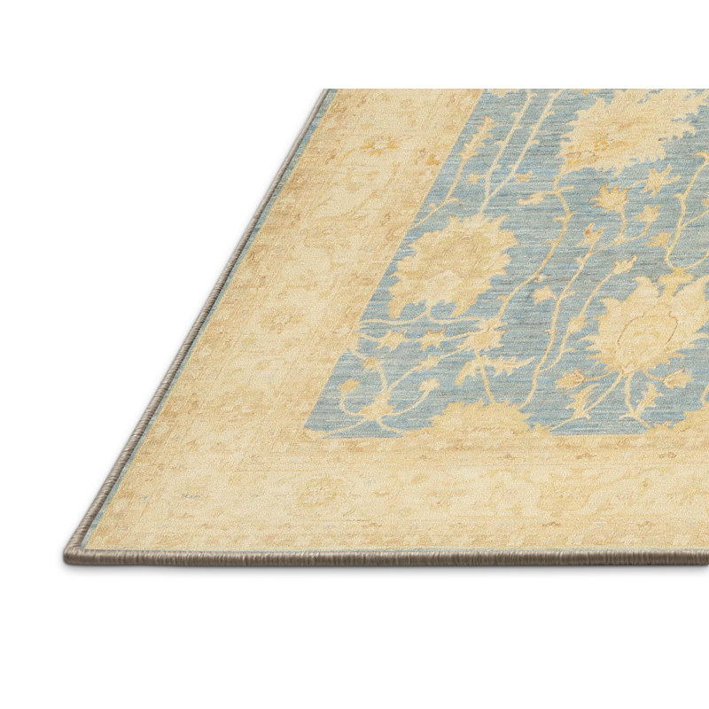Sanchaya Floral Indoor Rug, Rectangle 4' x 6'