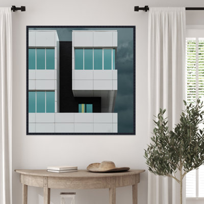Cool corner by Luc Vangindertael (laGrange) Framed Canvas Wall Art Print