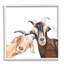«Happy Goat», souriant, giclée par Diane Fifer
