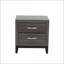 Table de chevet 2 tiroirs Modern