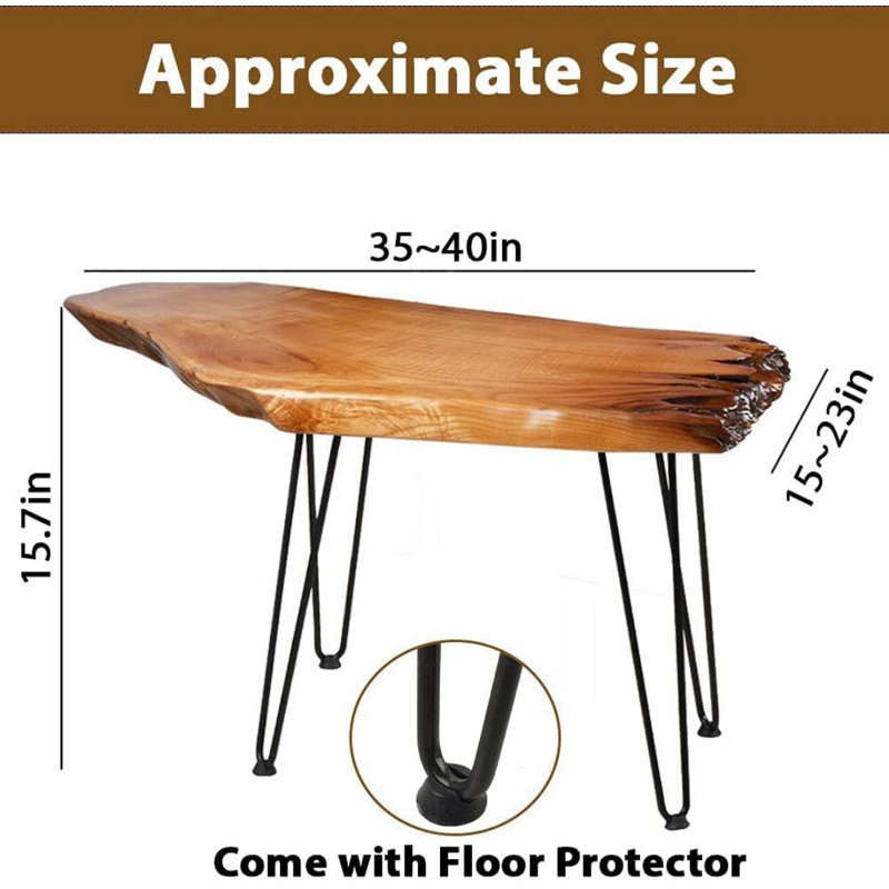 Christella Solid Wood Top Coffee Table