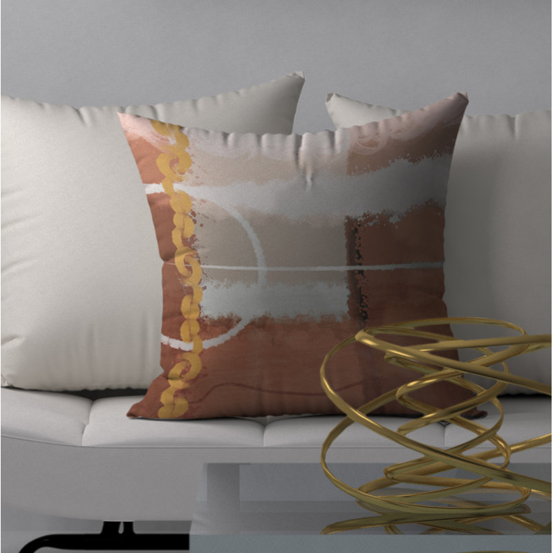  Housse de coussin carré et insert, 18" x 18"