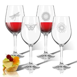 Spiegelau Definition Stemmed White Wine Glasses - European-Made Crystal  15.2oz Dishwasher Safe Crystal Wine Glasses Set of 2