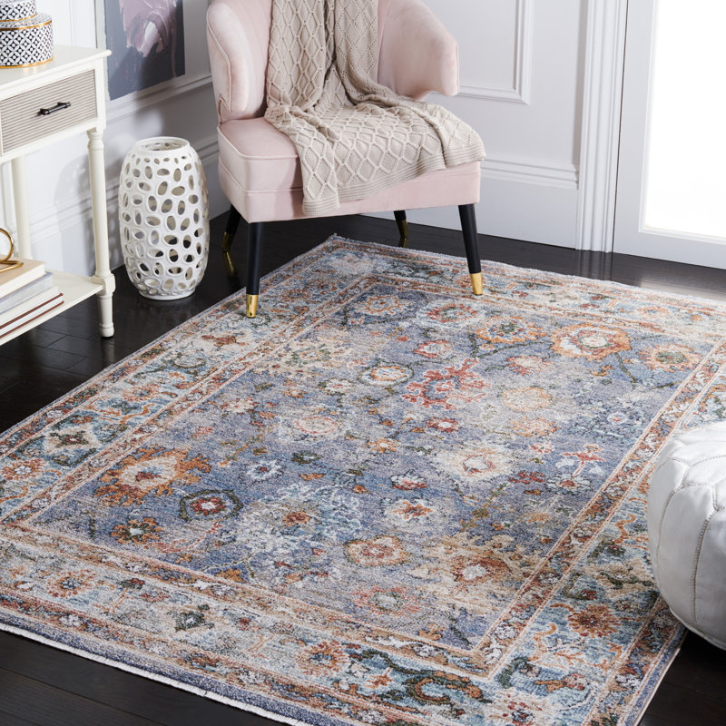 Tapis oriental performance Jacomine, Rectangle 4 pi 5 po x 6 pi 5 po