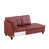 Burgundy Faux Leather