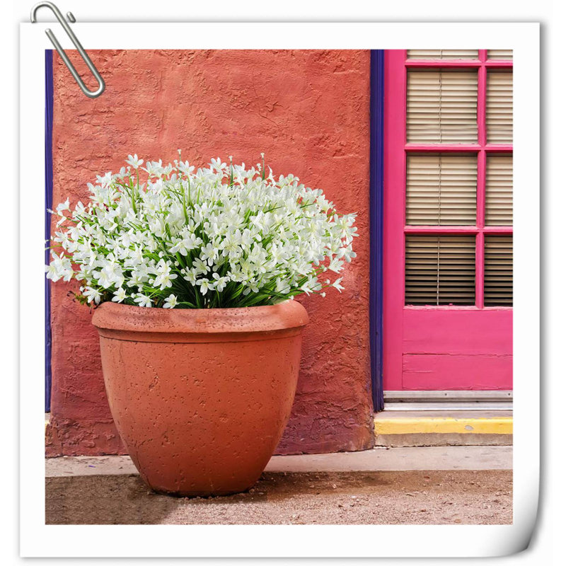 Artificial Plant Lavender Arrangement, Blanc