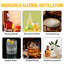 Distillateur d'alcool avec pompe de circulation-103286141