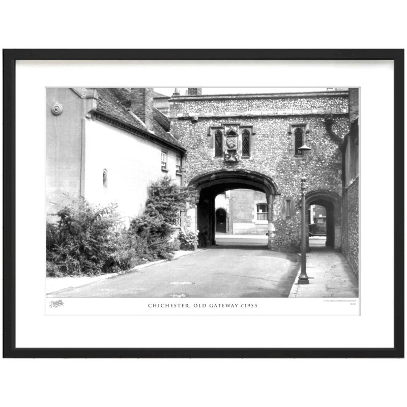 Chichester, Old Gateway C1955 by Francis Frith - Single Picture Frame Print, 40cm H x 50cm W x 2.3cm D