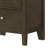 2-Drawer Nightstand Bedside Table Dark Cocoa