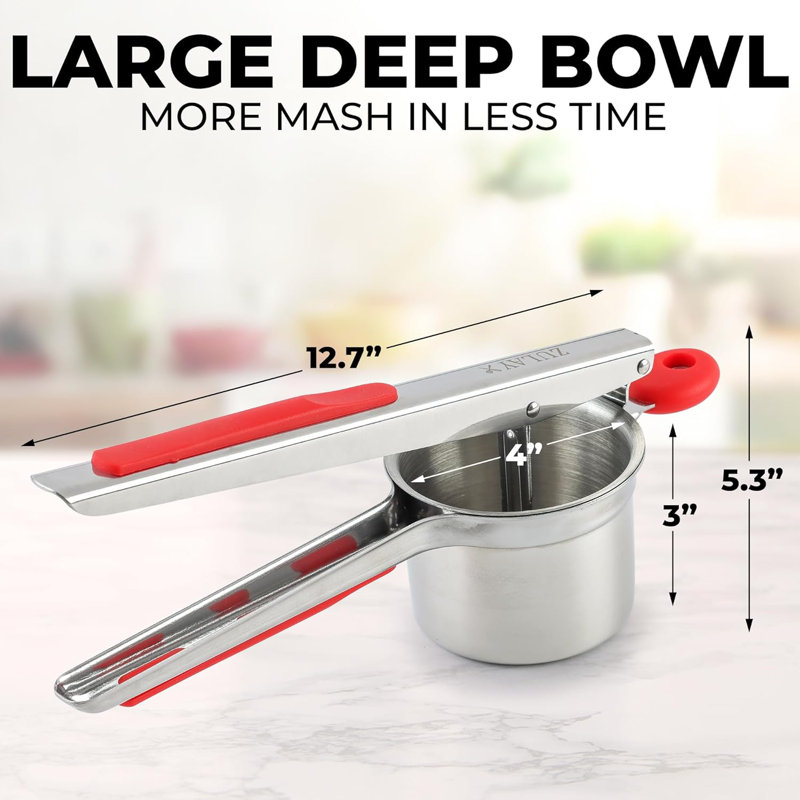 Zulay Kitchen Premium Large 15Oz Potato Ricer