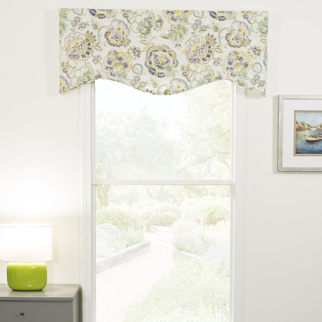 Riverpark Traditional Cotton Floral Winston Valance Thomasville At Home