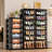 7 Tiers 28 Pairs Foldable Shoe Rack Organizer, Large Shoe Cabinet With Magnetic Doors-1119069892