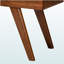 Banc de salle à manger rembourré en bois gris clair Ismail H 17,57 po x l 41,18 po x P 15,14 po Ismail