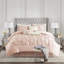 Ensemble d'édredon capitonné 7 pièces Blush King-131588473-131588478