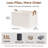 Storage Bins, Fabric Storage Bins For Shelves, Closet Baskets And Bins With Handles, 2-Pack-1677317557-1677317544