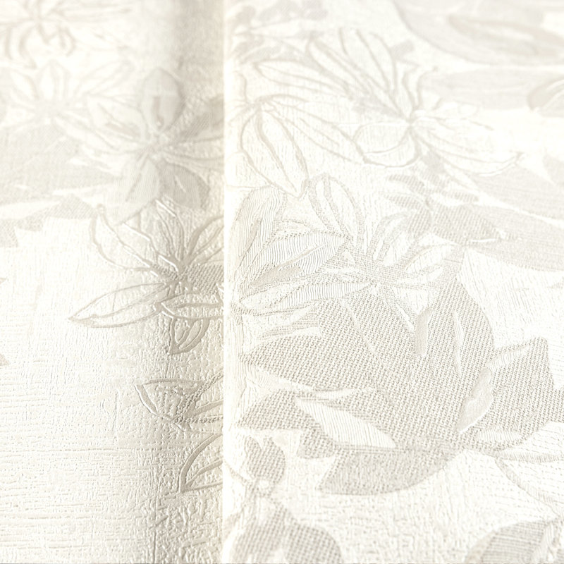 Rouleau de fleurs Aakin, Blanc