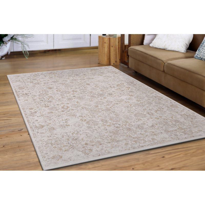 Highbridge 14622-810 Beige / crème, Rectangle 9 pi 2 po x 12 pi 10 po