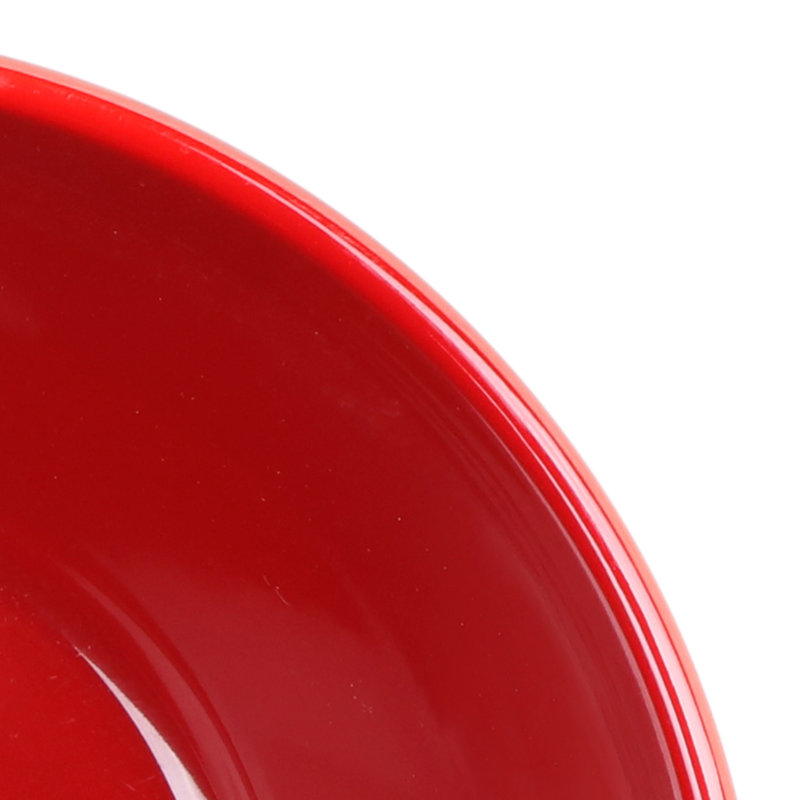 Bol rond en mélamine 5,5 po Maya, Rouge