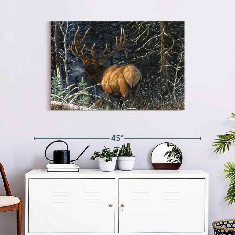 Brampt Legacy Bull, 24" H x 36" W