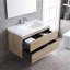 Meuble-lavabo suspendu de 91 cm (36 po) avec lavabo intégré en résine et carbonate de calcium, quincaillerie à fermeture amortie, découpes en forme de U, entièrement assemblé-1691130984-1691130987-1691130997