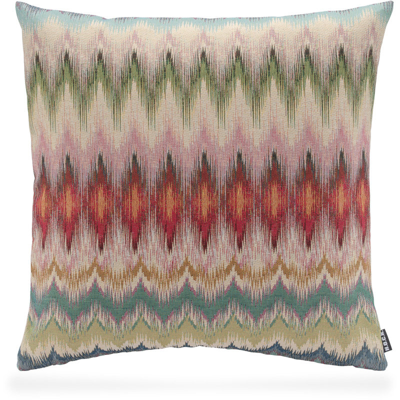 Esra Ikat Cushion, 10cm H x 50cm W x 50cm D