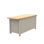 Banc de rangement en bois avec plateau rabattable