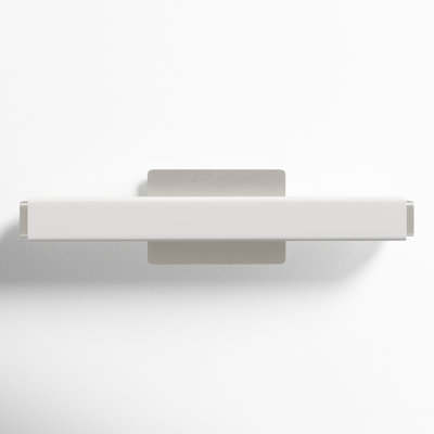 Erby Single Light Glass Aluminum Dimmable LED Flush Mounted Sconce