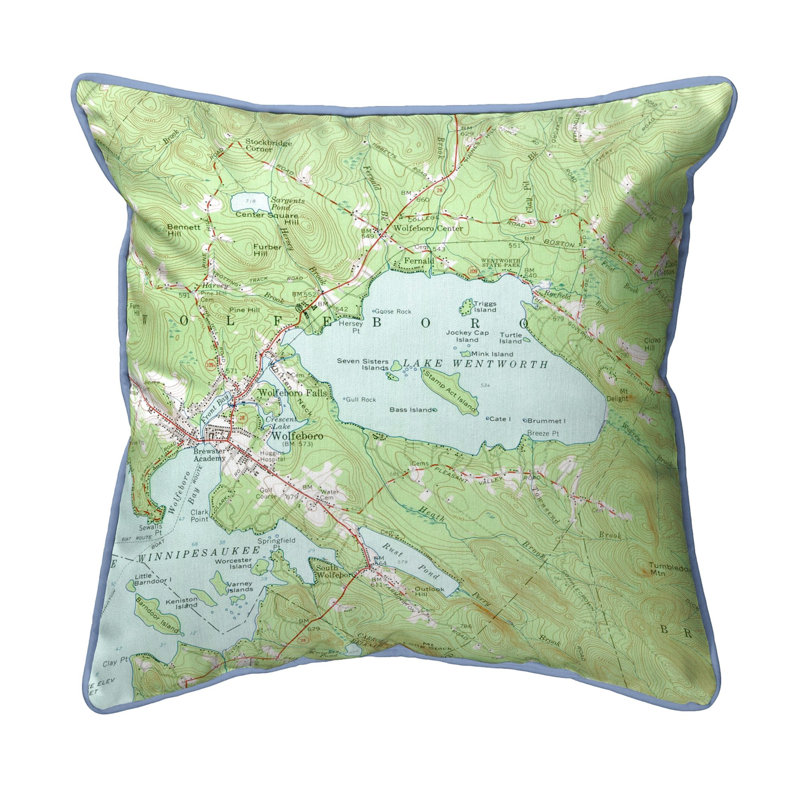 Housse et insert de coussin extérieur d'extérieur, 12 po x 12 po