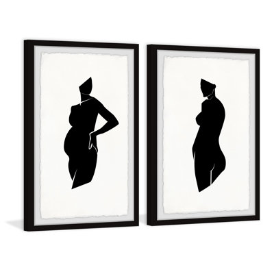 Winland Let Yourself Shine by Marmont Hill - 2 Piece Single Picture Frame Painting Set