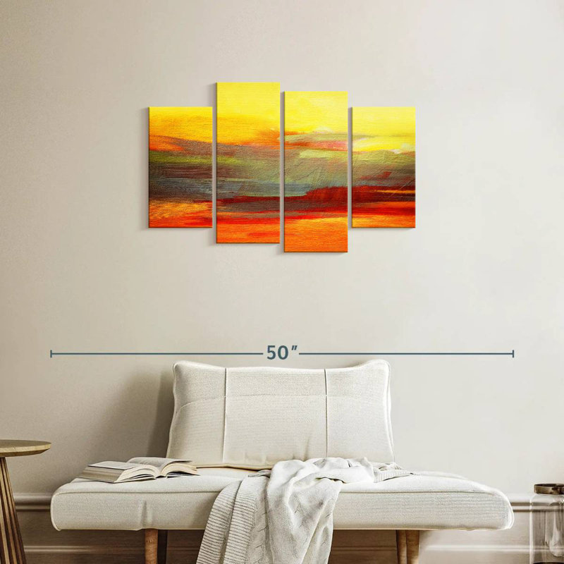 Avery Summer Abstract, 22" H x 36" W
