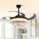 Hamite Colourful remote control ceiling fan with Bluetooth and speaker music