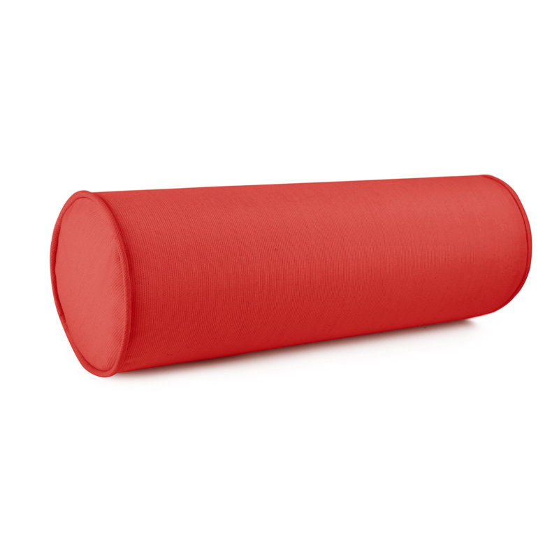 Traversin à col avec fermeture à glissière Austin Horn Classics Sunbrella, Rouge