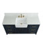 Meuble-lavabo simple 60 po Aisa-565349168