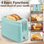 2 Slice Stainless Steel Toaster, LCD Display, Touch Button, 1.13" Wide Slot-106586431