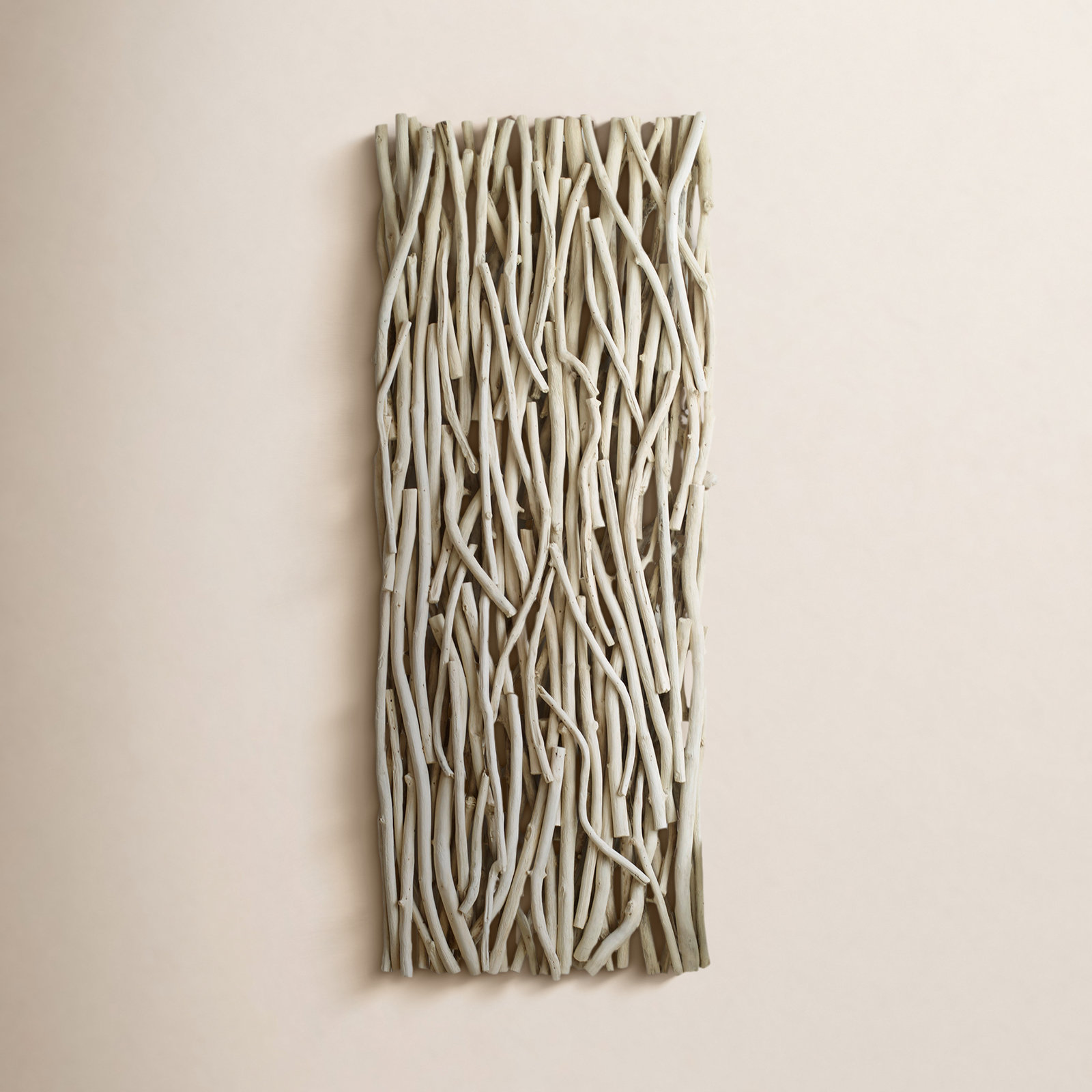 Wall-Mounted Sculpture, Bleached