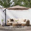 Housse de remplacement pour parasol en porte-à-faux jaeden