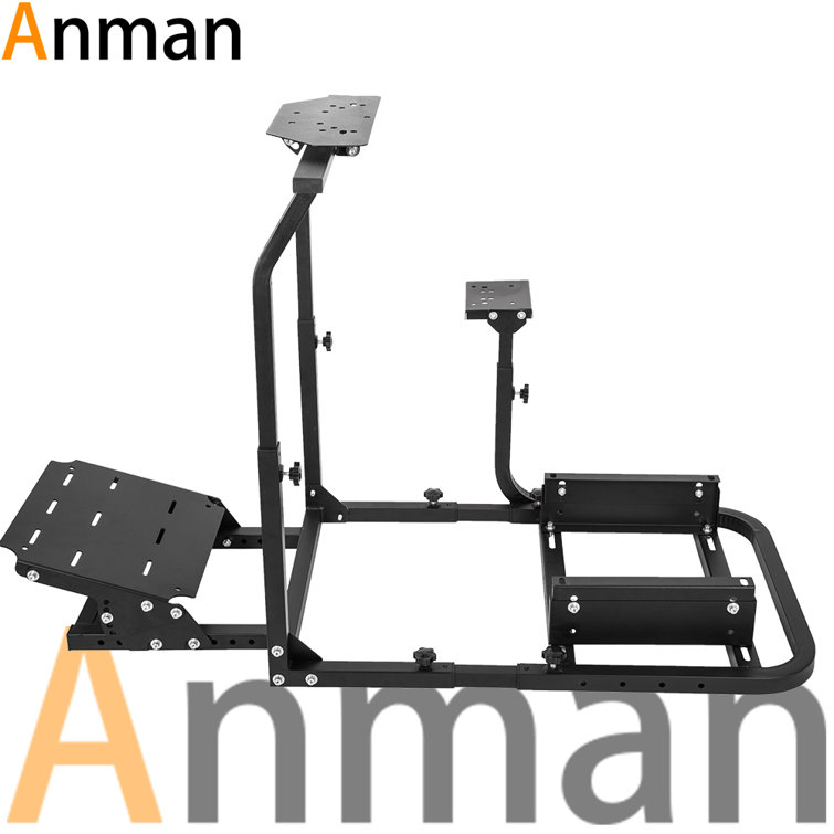 Anman Racing Wheel Stand fits Logitech G25 G27 G29 Thrustmaster NO Seat  Steering Wheel Shifter Pedal